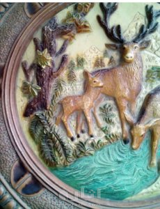 طبق او برواز ديكوري قديم 3