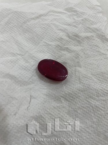 حجر كريم ياقوت بورمي