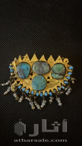 قطعه نادره مرصعه بحجر الفيروز