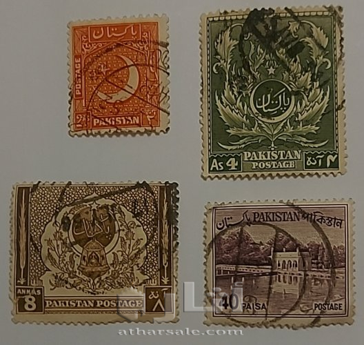 مجموعة من نوادر الطوابع