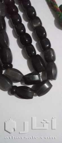 سبحه قديمه من احجار المرو النادر