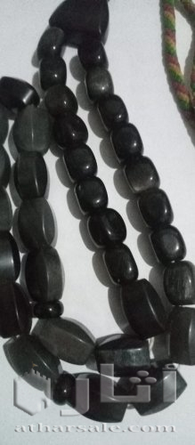 سبحه قديمه من احجار المرو النادر