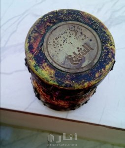 كأس خشبي قديم حجم انتيك 7