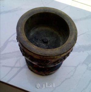 كأس خشبي قديم حجم انتيك 3