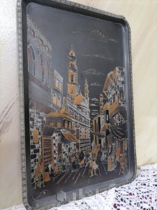 لوحه خان الخليلى مصر القديمة نحاس أحمر عمرها حوالى ٧٠سنة