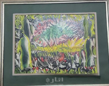 لوحات اصلى إمضاء الفنان صلاح طاهر 6