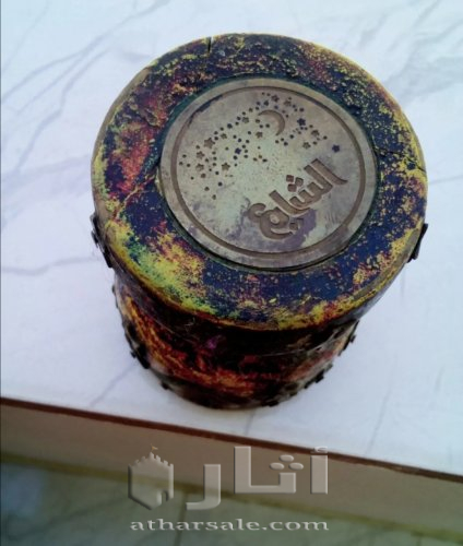 كأس خشبي قديم حجم انتيك