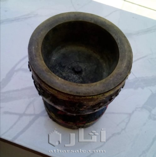 كأس خشبي قديم حجم انتيك