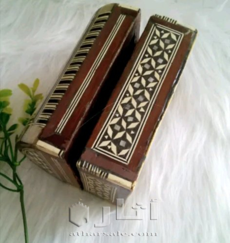 صندوق خشبي قديم حجم صغير