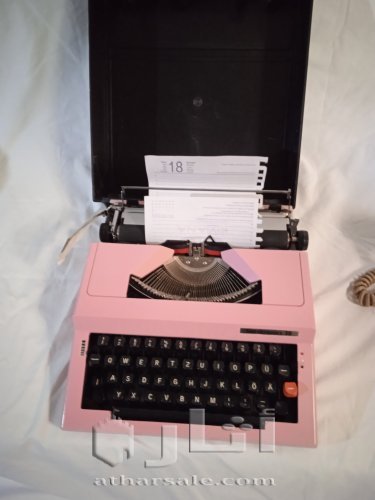 Machine in a portable carriage manuelle with transport Rose + telephone, a set of beautiful pieces of marques available ,