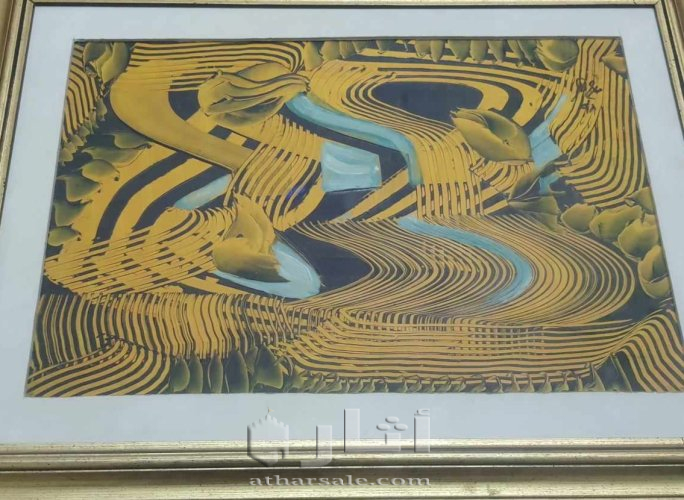 لوحات اصلى إمضاء الفنان صلاح طاهر