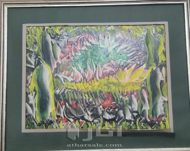 لوحات اصلى إمضاء الفنان صلاح طاهر