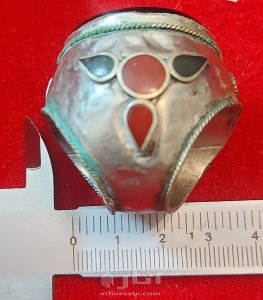 خاتم فضة قديم افغاني