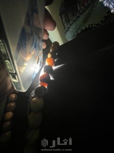 سبحة قديمة  قرن زراف وحيد القرن كبيرة 3