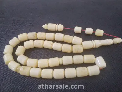 سبحة كهرب بولندي ابيض 5