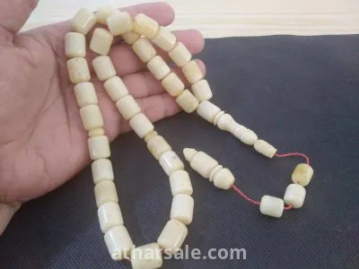 سبحة كهرب بولندي ابيض 4