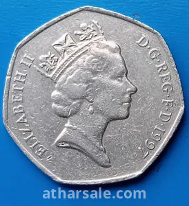 عملة إليزابط التانية لسنة 1997