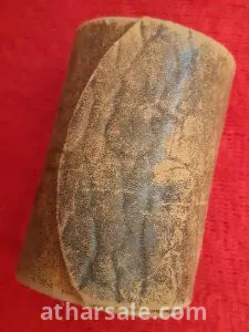 لهواه النوادر مصحف كامل بخط اليد علي ورق كتان و جلد غزال طوله ٨ متر ???? مذهب بخط دقيق جدا جدا مميز  مختوم و مترخ من كاتب المصحف سنة ١٩١٣ ميلادي لن يتكرر 8