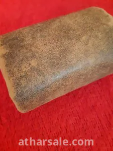 لهواه النوادر مصحف كامل بخط اليد علي ورق كتان و جلد غزال طوله ٨ متر ???? مذهب بخط دقيق جدا جدا مميز  مختوم و مترخ من كاتب المصحف سنة ١٩١٣ ميلادي لن يتكرر 3