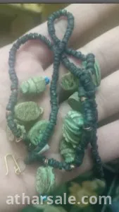 اثار اغريقيه عقد خرز قديم جدااا اغريقى الزمو والعمر باين عليه 3