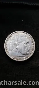 5 رايخ مارك ألماني نازي قديم