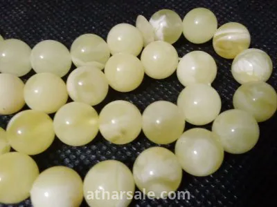 سبحة كهرب بولندي ابيض