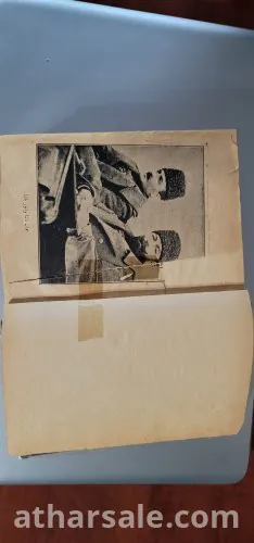 3 كتب مخطوطة  مجلدة مع بعضها عمرها حوالي الماءة عام