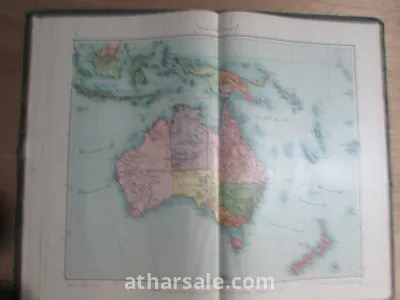 Atlas of the Map of the World, 1913 edition, parts two and three