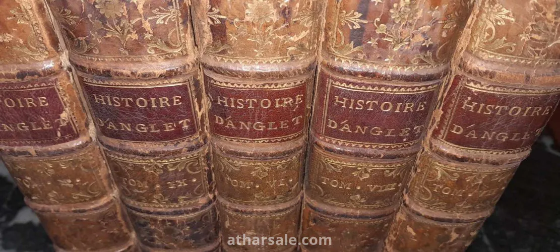 تاريخ إنجلترا طبعة ملكيه  للمؤرخ الفرنسى رابين دى ثويراس 1724