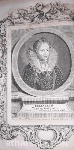 تاريخ إنجلترا طبعة ملكيه  للمؤرخ الفرنسى رابين دى ثويراس 1724