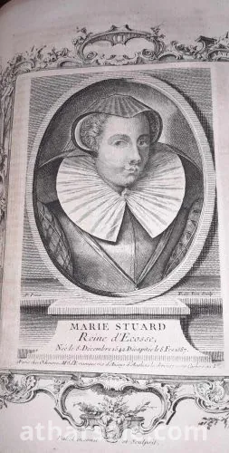 تاريخ إنجلترا طبعة ملكيه  للمؤرخ الفرنسى رابين دى ثويراس 1724