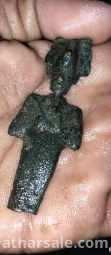 تمثال من حضارة مملكة نبتة الحضارة الكوشية