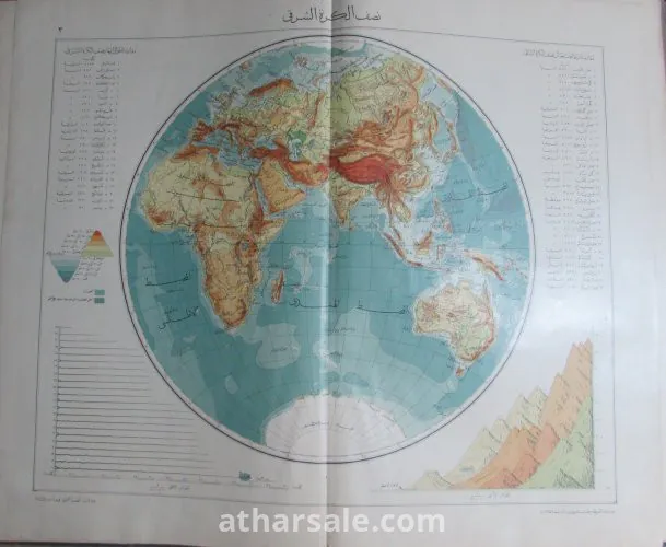 Atlas of the Map of the World, 1913 edition, parts two and three