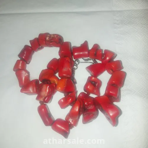 طوق مرجان تونسي طبيعي