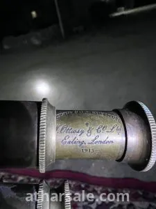 تلسكوب صناعه إنجليزية 1915 4