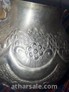 براد شاي من المعدان الفضه الحره رقم 1 4