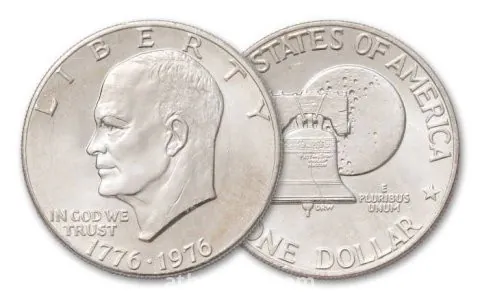 1776-1976 Us one dollar