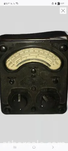 افوميتر جهاز فحص كهرباء قديم