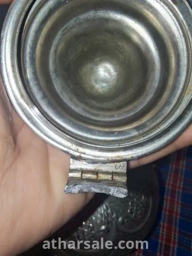 براد شاي من المعدان الفضه الحره رقم 1