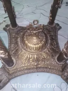 طرابزة نحاس هاندميد  تحفة فنية واثرية 5