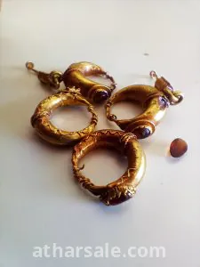 ذهب نادر عيار ٢٤ صافي بالياقوت الاحمر روماني عمره ١٠٠ قبل الميلاد للتواصل  00962798879896