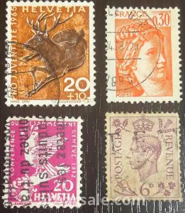 طوابع نادرة