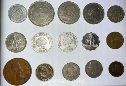 عملات نادرة للبيع لجمهورية مصر العربية و ليبيا و تونس و العراق 2