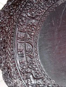 تحفه فنيه قديمه جدااااااا عتيقه تعود للمبراطوريه الهنديه تحفه من تحف قصور الامبراطوريه الهنديه قطعه عتيقه كلها نحت يدوى قطعه من تحف قصر الامبراطوريه 9