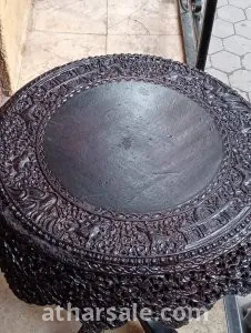 تحفه فنيه قديمه جدااااااا عتيقه تعود للمبراطوريه الهنديه تحفه من تحف قصور الامبراطوريه الهنديه قطعه عتيقه كلها نحت يدوى قطعه من تحف قصر الامبراطوريه 6