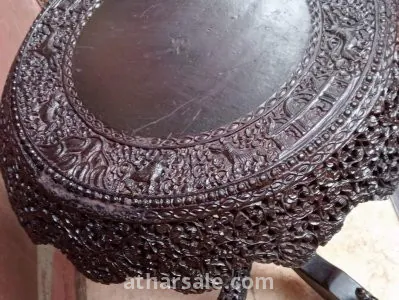 تحفه فنيه قديمه جدااااااا عتيقه تعود للمبراطوريه الهنديه تحفه من تحف قصور الامبراطوريه الهنديه قطعه عتيقه كلها نحت يدوى قطعه من تحف قصر الامبراطوريه 2