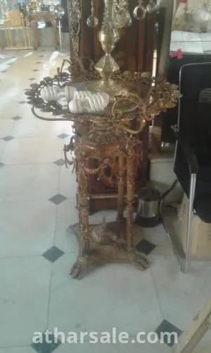 طرابزة نحاس هاندميد  تحفة فنية واثرية