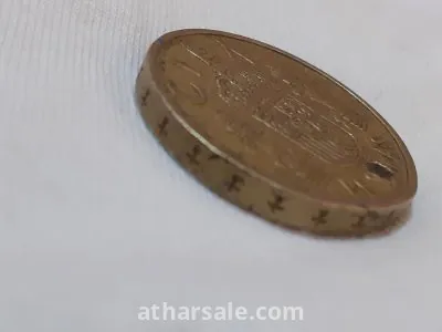 عملة نحاسية نادرة من 1985 إسبانية