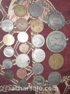 عملات قديمة متنوعة لدول مختلفة 4