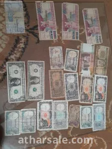 عملات قديمة متنوعة لدول مختلفة